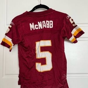𝅺reebok Youth Redskins McNabb Jersey Size‎ Small